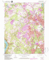 Rockville 1965 topographic map thumbnail