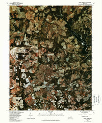 Sandy Spring 1981 topographic map thumbnail