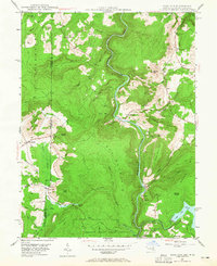 Sang Run 1947 topographic map thumbnail