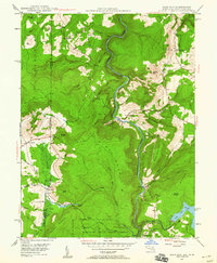 Sang Run 1947 topographic map thumbnail