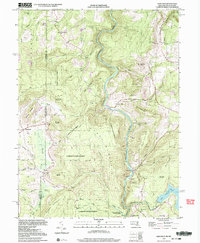 Sang Run 1999 topographic map thumbnail