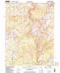 Sang Run 1999 topographic map thumbnail