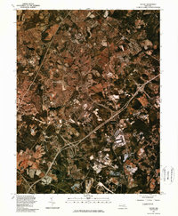 Savage 1981 topographic map thumbnail