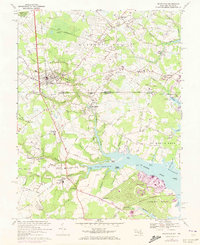 Selbyville 1967 topographic map thumbnail