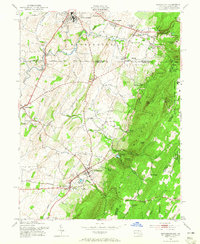 Smithsburg 1953 topographic map thumbnail