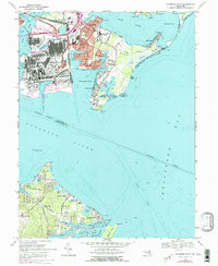 Sparrows Point 1969 topographic map thumbnail