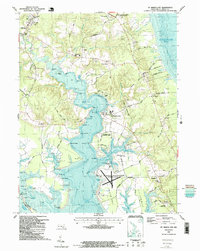 St. Marys City topographic map thumbnail