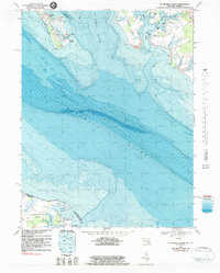 St. George Island 1968 topographic map thumbnail