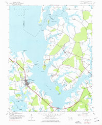 St. Michaels 1942 topographic map thumbnail