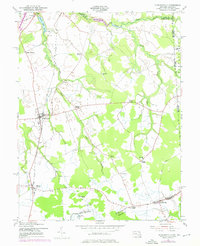 Sudlersville 1953 topographic map thumbnail