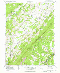 Table Rock 1948 topographic map thumbnail