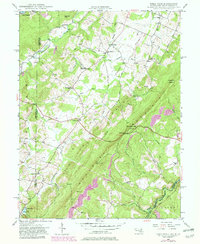 Table Rock 1948 topographic map thumbnail
