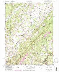 Table Rock 1948 topographic map thumbnail