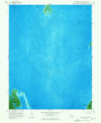 Terrapin Sand Point 1973 topographic map thumbnail