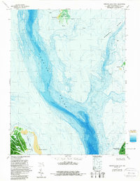 Terrapin Sand Point 1973 topographic map thumbnail
