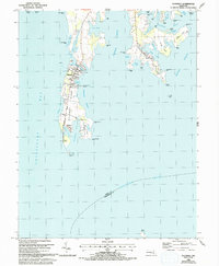 Tilghman 1988 topographic map thumbnail