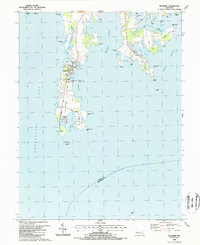 Tilghman 1988 topographic map thumbnail