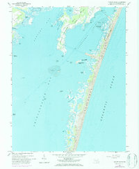 Tingles Island 1964 topographic map thumbnail