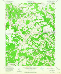 Upper Marlboro 1957 topographic map thumbnail
