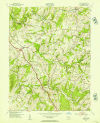 Urbana 1953 topographic map thumbnail