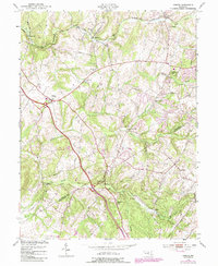 Urbana 1953 topographic map thumbnail