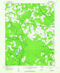 Wango 1942 topographic map preview