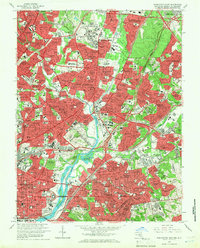 Washington East topographic map thumbnail
