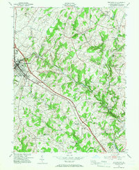 Westminster 1953 topographic map thumbnail