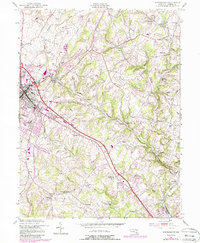 Westminster 1953 topographic map thumbnail