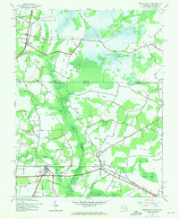 Whaleysville 1942 topographic map thumbnail