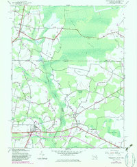 Whaleysville 1942 topographic map thumbnail
