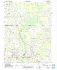 Whaleysville topographic map thumbnail