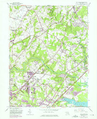 White Marsh 1951 topographic map thumbnail