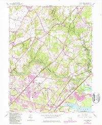 White Marsh 1949 topographic map thumbnail