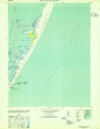 Whittington Point 1953 topographic map thumbnail