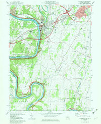 Williamsport 1979 topographic map thumbnail