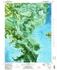 Wingate 1982 topographic map thumbnail