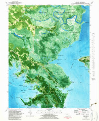 Wingate 1982 topographic map thumbnail