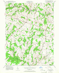 Woodbine 1945 topographic map thumbnail
