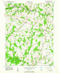 Woodbine 1945 topographic map thumbnail