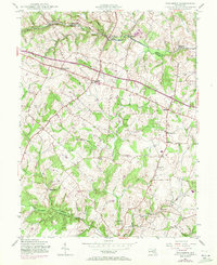 Woodbine 1945 topographic map thumbnail