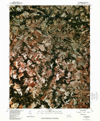 Woodbine 1981 topographic map thumbnail