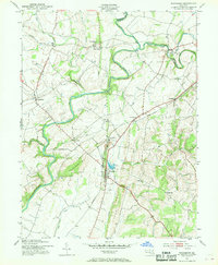 Woodsboro 1953 topographic map thumbnail