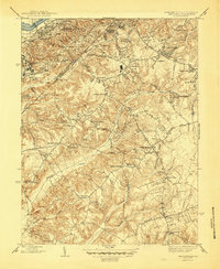 Anacostia 1945 topographic map thumbnail