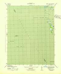 Barren Island 1943 topographic map thumbnail
