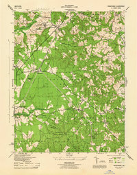 Brandywine 1944 topographic map thumbnail