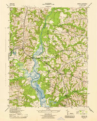 Bristol 1944 topographic map thumbnail