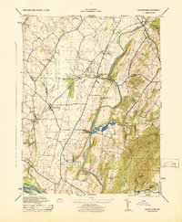 Buckeystown 1944 topographic map thumbnail