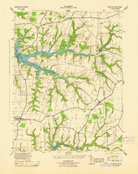Cecilton 1944 topographic map thumbnail