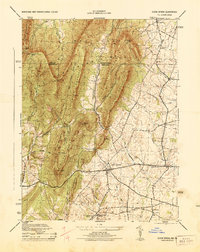 Clear Spring 1944 topographic map thumbnail